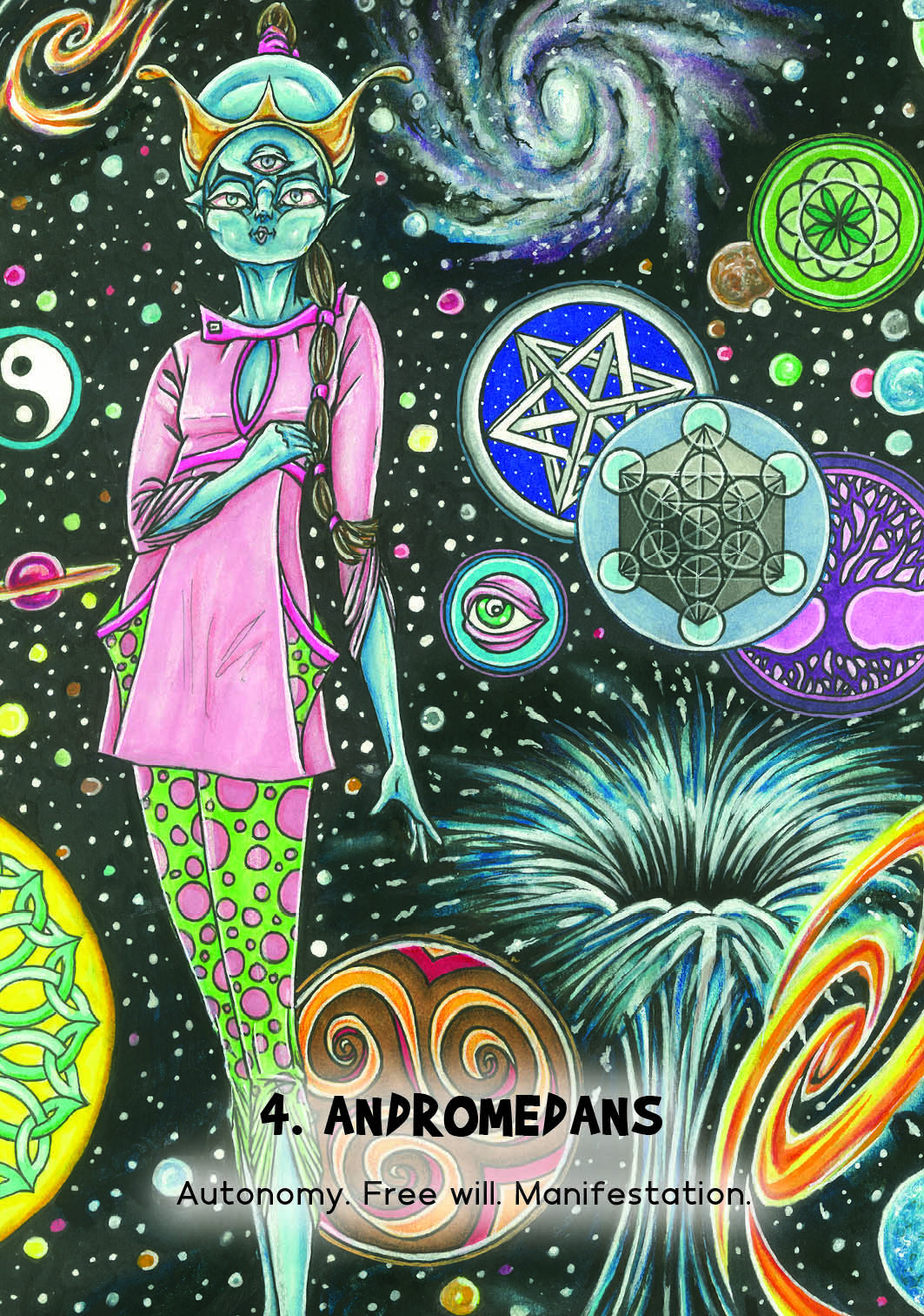Mystic Martian Oracle Cards